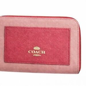 Coach Accordion Zip Wallet